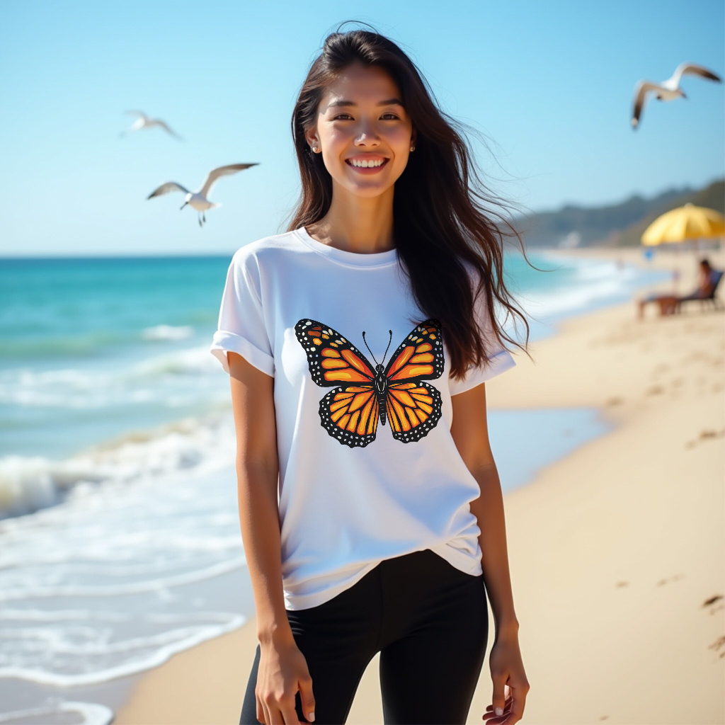 Butterfly Graphic T-Shirt