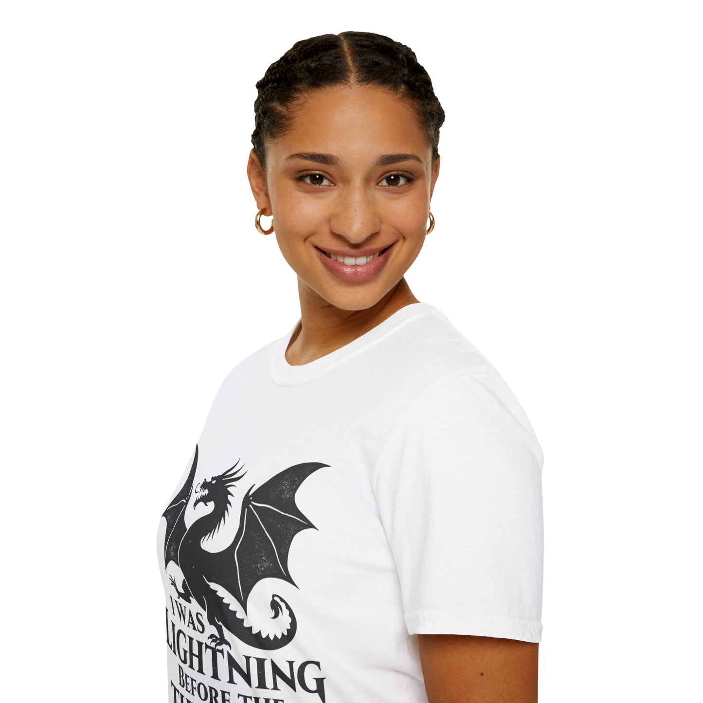 I Was Lightning Before the Thunder" Dragon Design