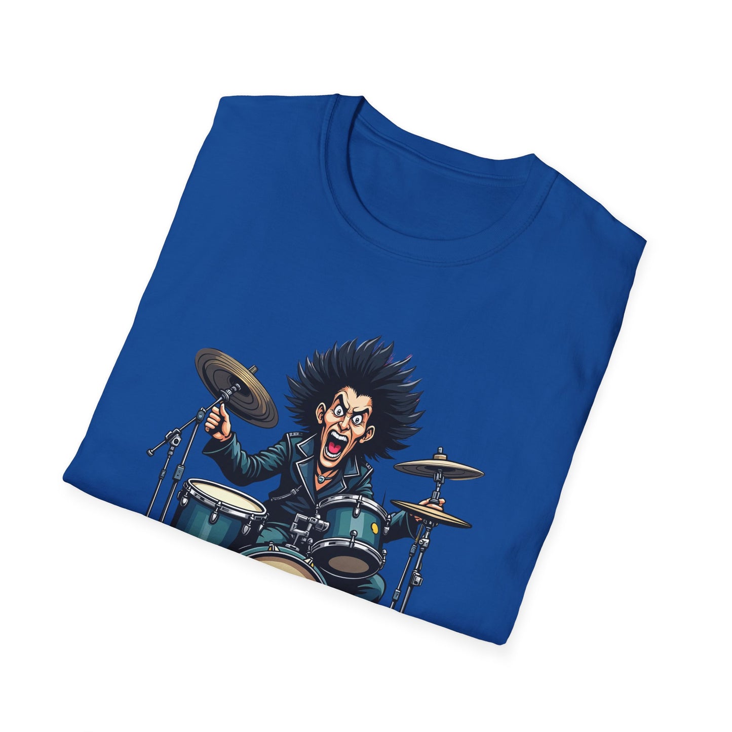 Heavy Metal Drummer Adult T-Shirt